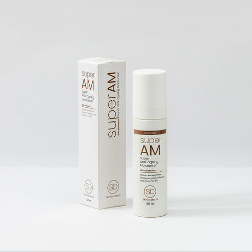 SUPER AM BioRetinol moisturizer verpakking
